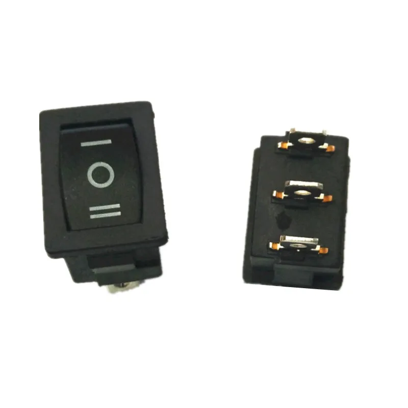 10 шт. 3 Pin 3A 250 В 10*15 мм черный кнопочный клавишный переключатель вкл. ВКЛ. AC 10X15 мини