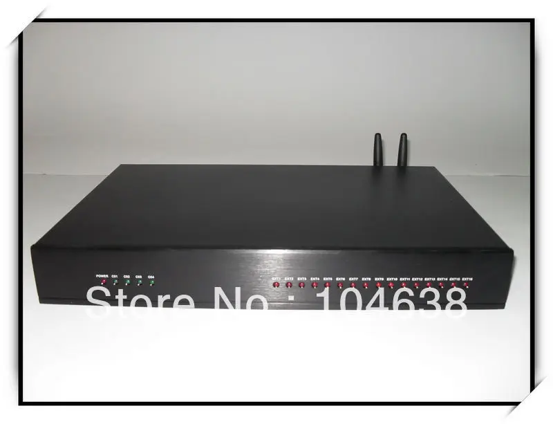 Китайский производитель PBX Прямая поставка VinTelecom 416TS + (2GSM) с функцией 20s/60s/90s DISA/Fax