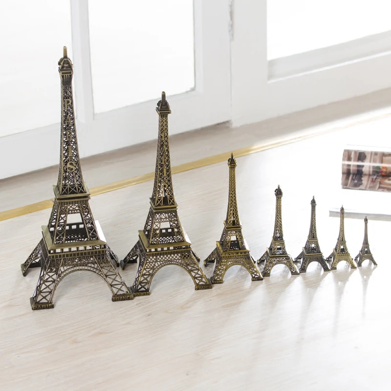 Модель Парижской Эйфелевой башни украшения для дома в подарок реквизит