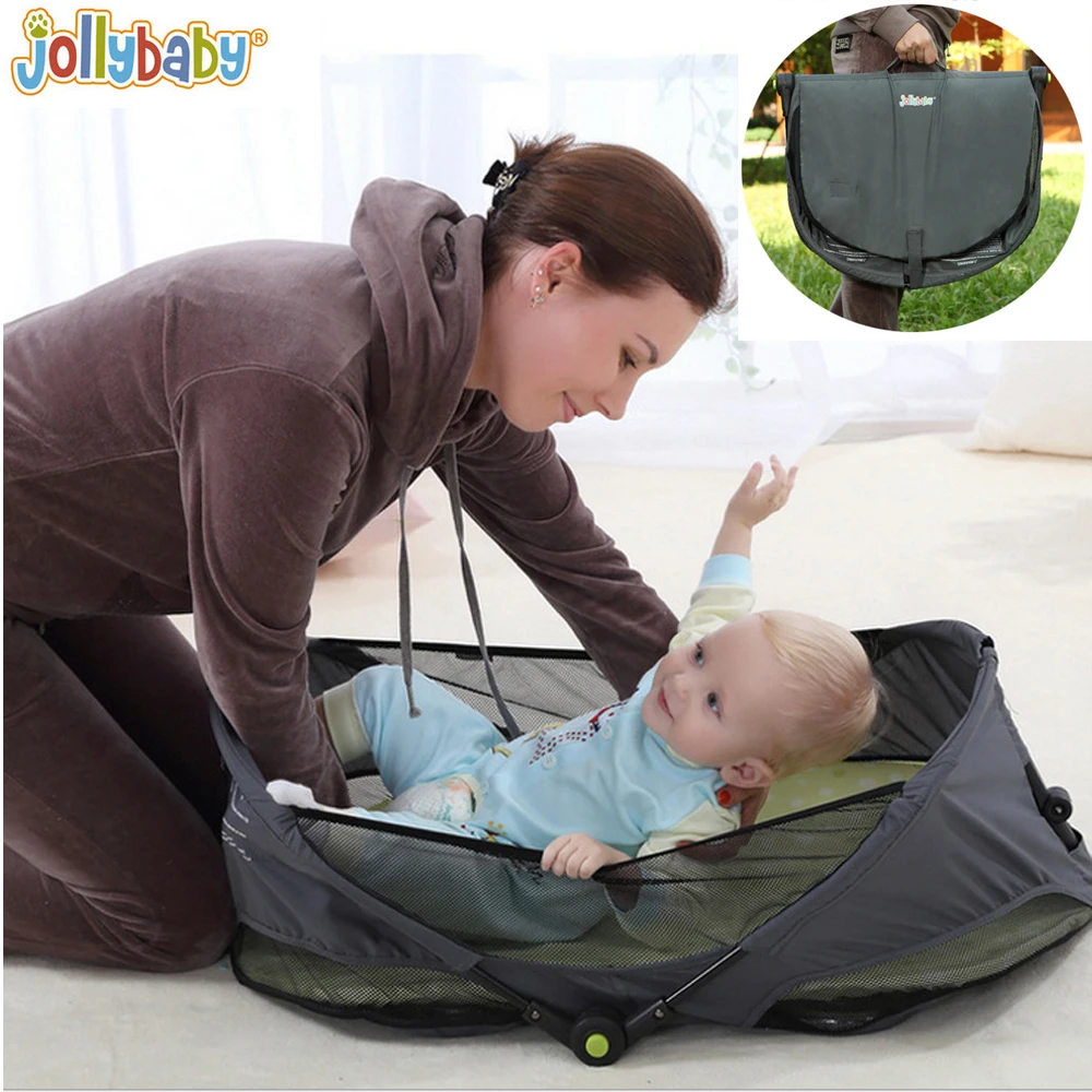 1 шт. Jollybaby Brica портативный складной путешествия люлька Детские Детская кроватка