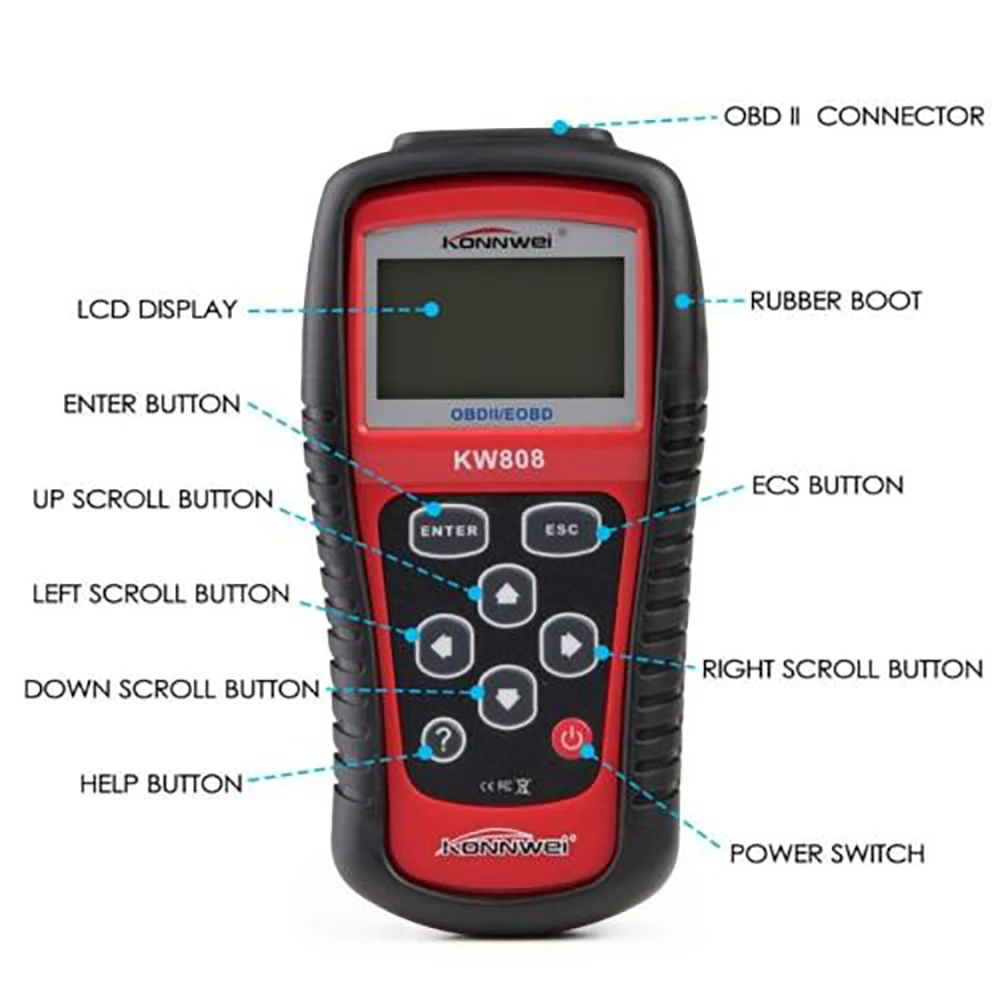Новый автомобильный считыватель USB MS509 OBD2 OBDII EOBD сканер кодов Автомобиля Тестер