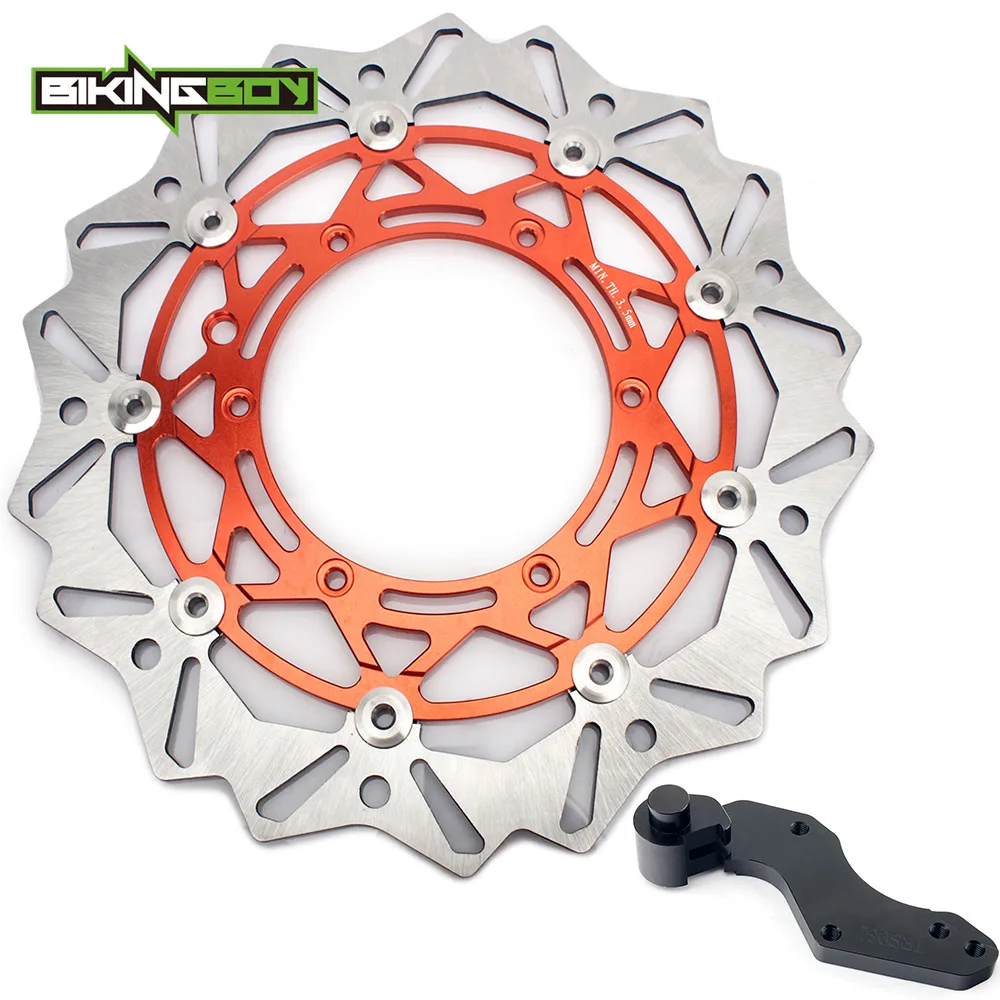 BIKINGBOY для KTM 125 640 250 300 350 400 450 525 EXC GS MXC SXC SX XC SXF SXS LC4 SUPERMOTOFront тормозного диска