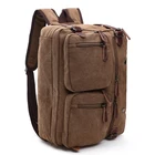 Мужской Многофункциональный Холщовый Рюкзак Boshikang, вместительная сумка через плечо, универсальный Повседневный дорожный рюкзак для мужчин, армейский зеленый цвет