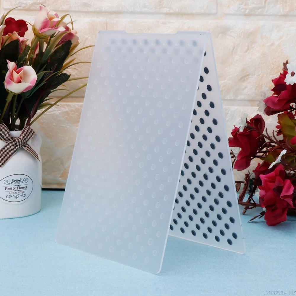 Пластиковые тиснения шаблон папки для DIY скрапбукинга фотоальбом карты бумаги