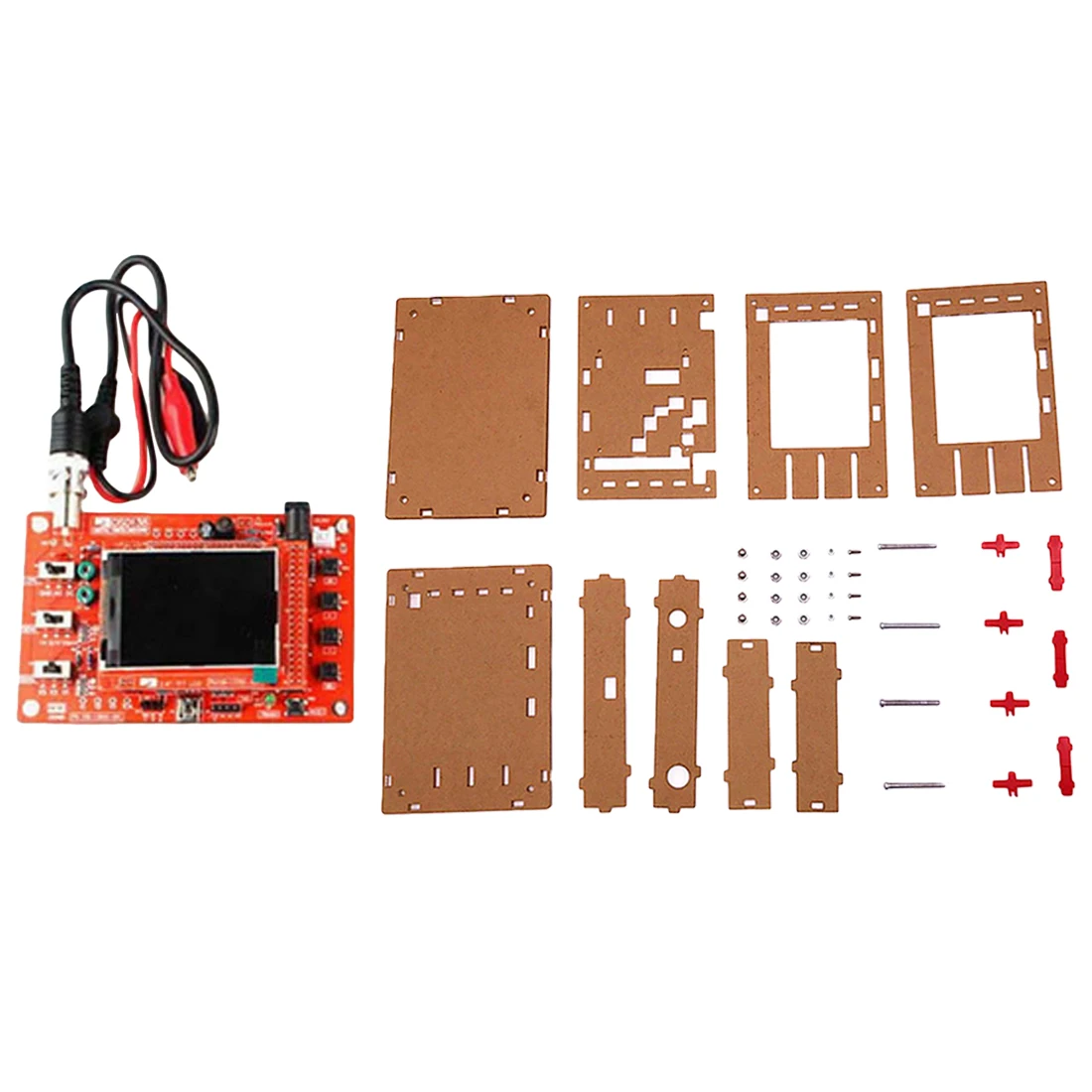 2," TFT карманный цифровой осциллограф Набор diy части ручной+ акриловый DIY Чехол