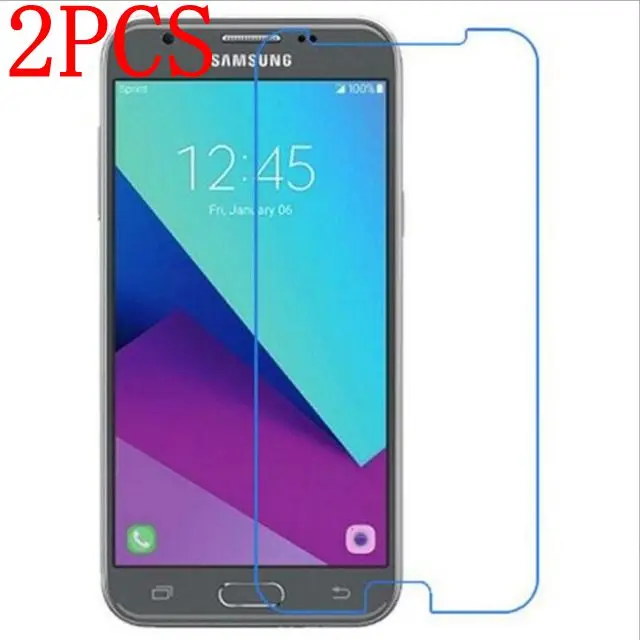 2 шт. закаленное Стекло для Samsung Galaxy J3 Emerge Экран защитная плёнка НУА Вэй появляются