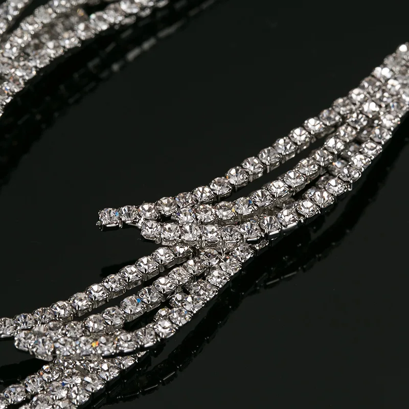 YFJEWE новейшие модные Многослойные Длинные серьги с кисточками в подарок