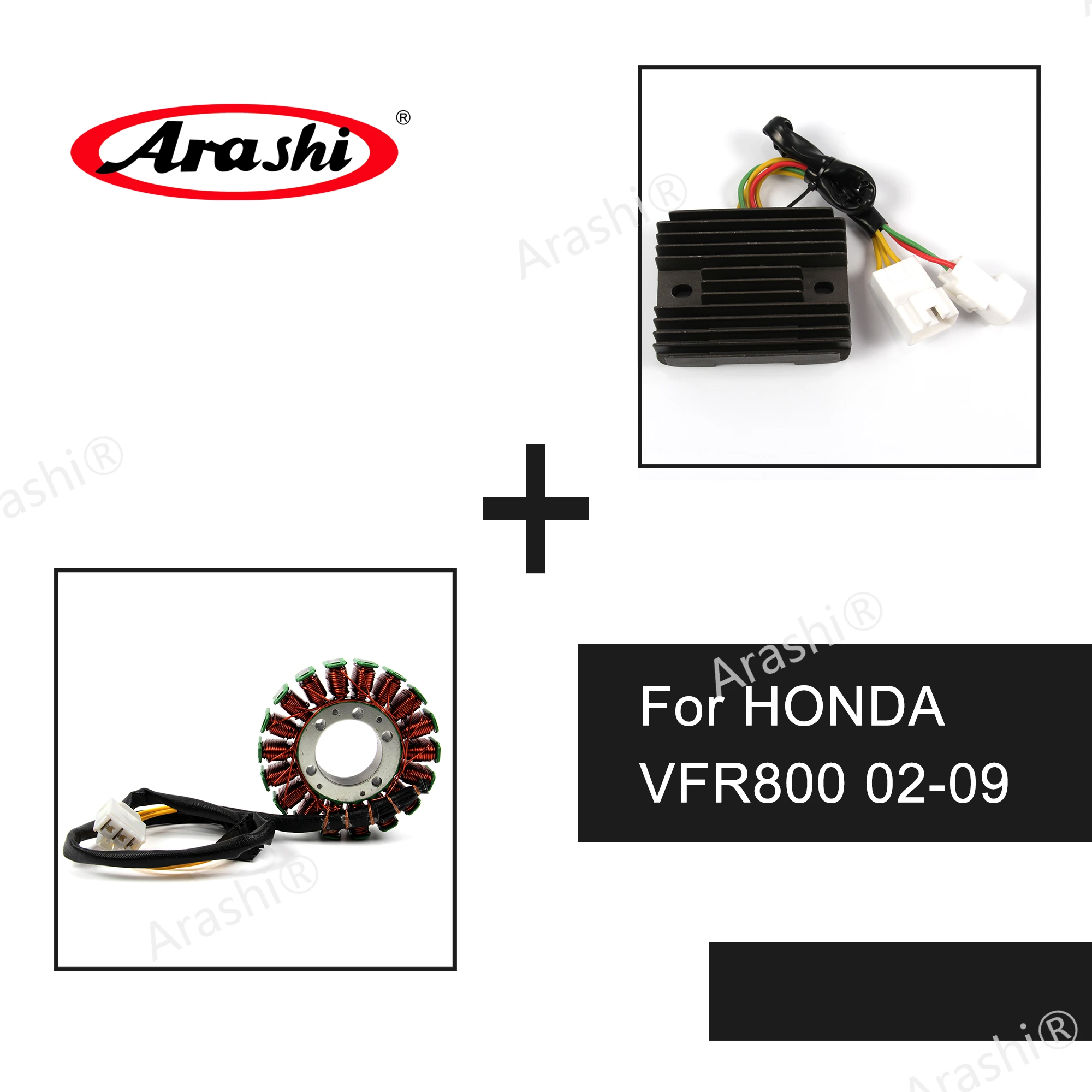 Arashi для HONDA VFR800 02 09 регулятор напряжения выпрямитель двигателя катушка статора VFR
