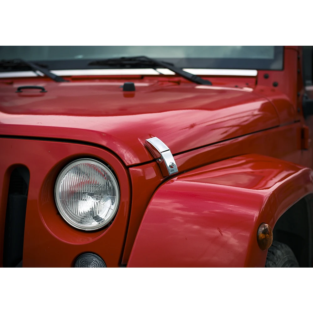 Для Jeep Wrangker защелка капота с ключом Блокировка крышки двигателя штифт для Wrangler JK |