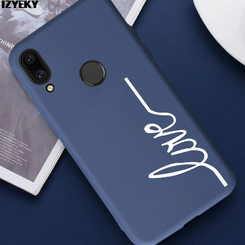 Чехол для телефона Huawei P30 Lite P20 Pro Honor 10 9 8 lite 8x Mate 20 P Smart 2019 Love cover силиконовый чехол |