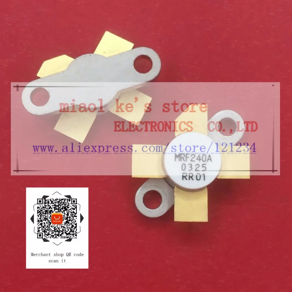MRF240A mrf240a MRF240 A [ 36 В 8A 40 Вт 160 МГц 380 4L FLG ] NPN кремниевый радиочастотный силовой