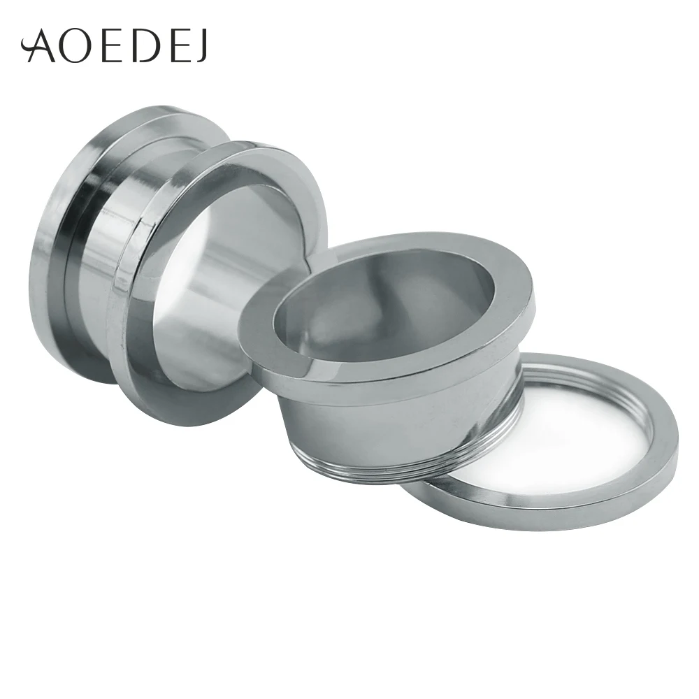 AOEDEJ 2-30 мм из нержавеющей стали, тоннели для ушей, пробки для пирсинга, ювелирные изделия, растяжки для ушей, расширительные пробки и тоннели 00 г 8 мм 10 мм