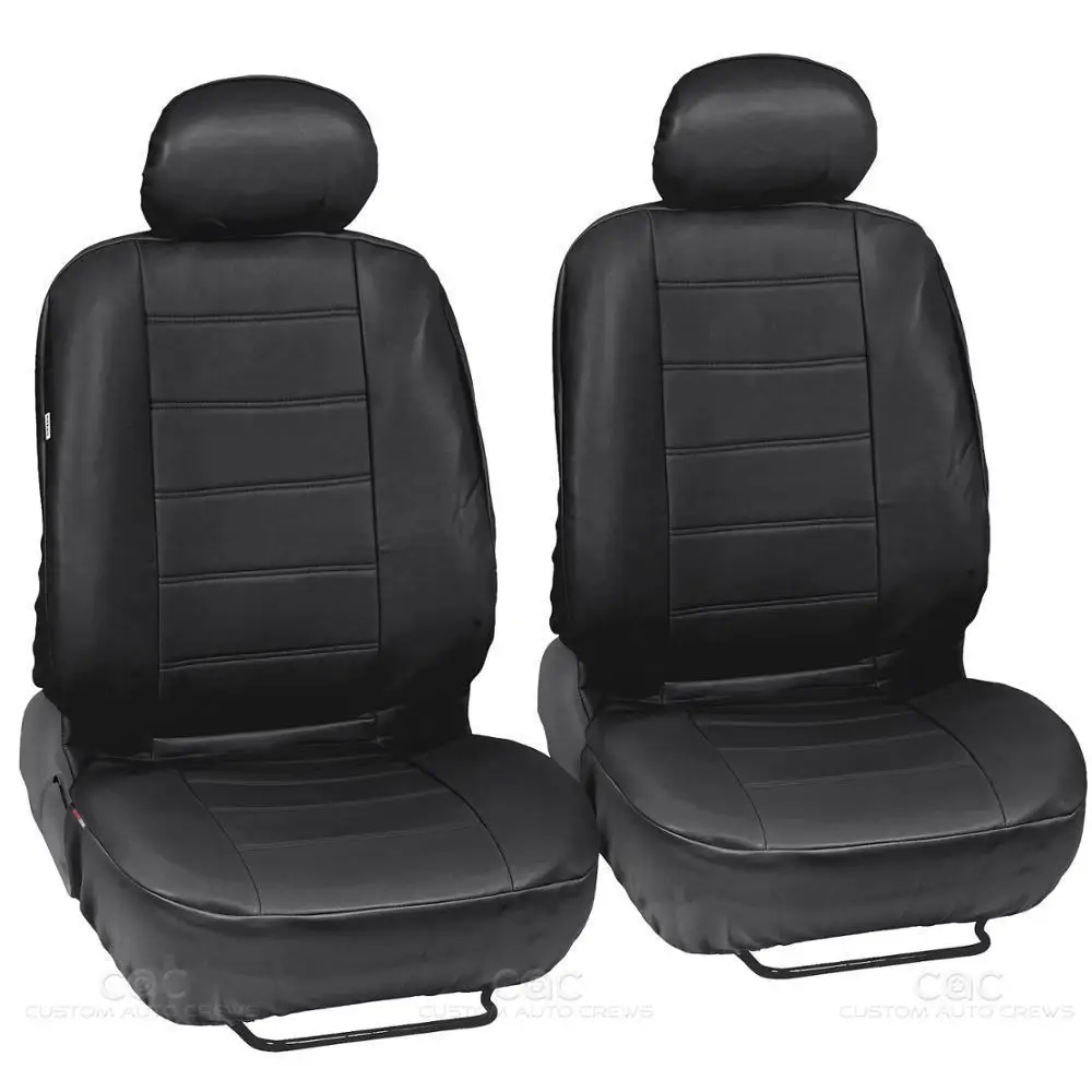 4 pcs Новые роскошные чехлы для сидений автомобиля из искусственной кожи, универсальные автомобильные чехлы для подарков, подходят для большинства автомобильных сидений, водонепроницаемые автомобильные интерьеры - Название цвета: 4 pcs