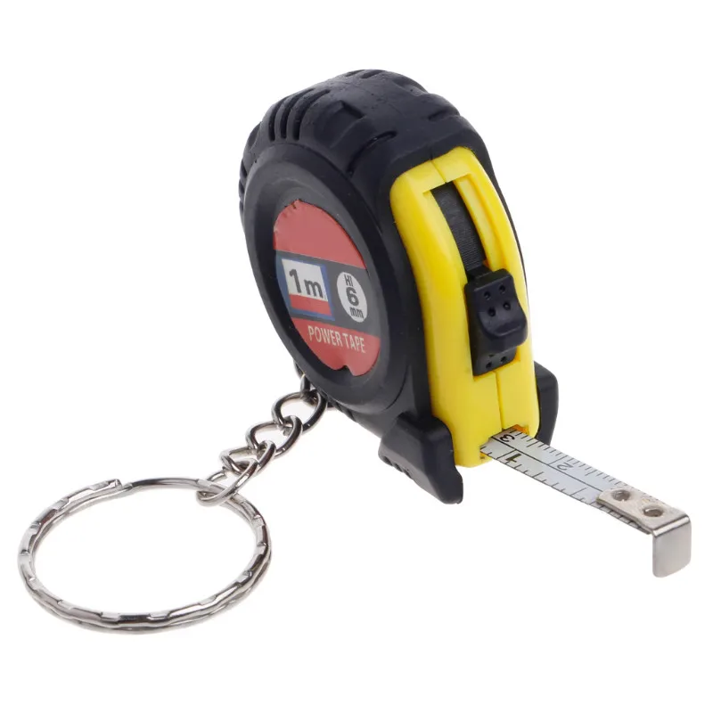 Retractable Ruler Measuring Tape Portable Pull 1m Mini Sewing Cloth Metric Tailor Tool Gauging Tools Key Chain #30 | Автомобили и