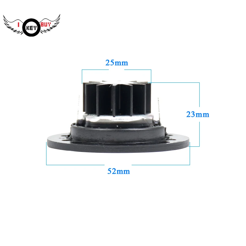 I Key Buy 45 мм аудио автомобильный динамик s 6ohm 30 Вт ABS Altavoz portиспользуется алюминиевый