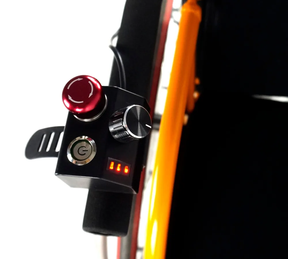 EJOYQ 24V250W электрический трактор инвалидной коляски Handbike Электрический инвалидной коляски Конверсионные Комплекты с батареей 8 дюймов колеса