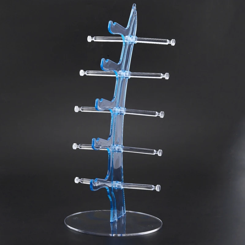 Модные пластиковые 5 пар солнцезащитных очков счетчик стойки дисплей стенд