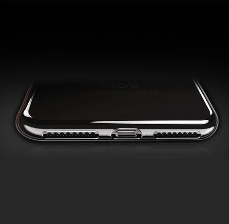 Высококачественный чехол из ТПУ для IPhone X XS XR MAX прозрачные мягкие чехлы iphone 5