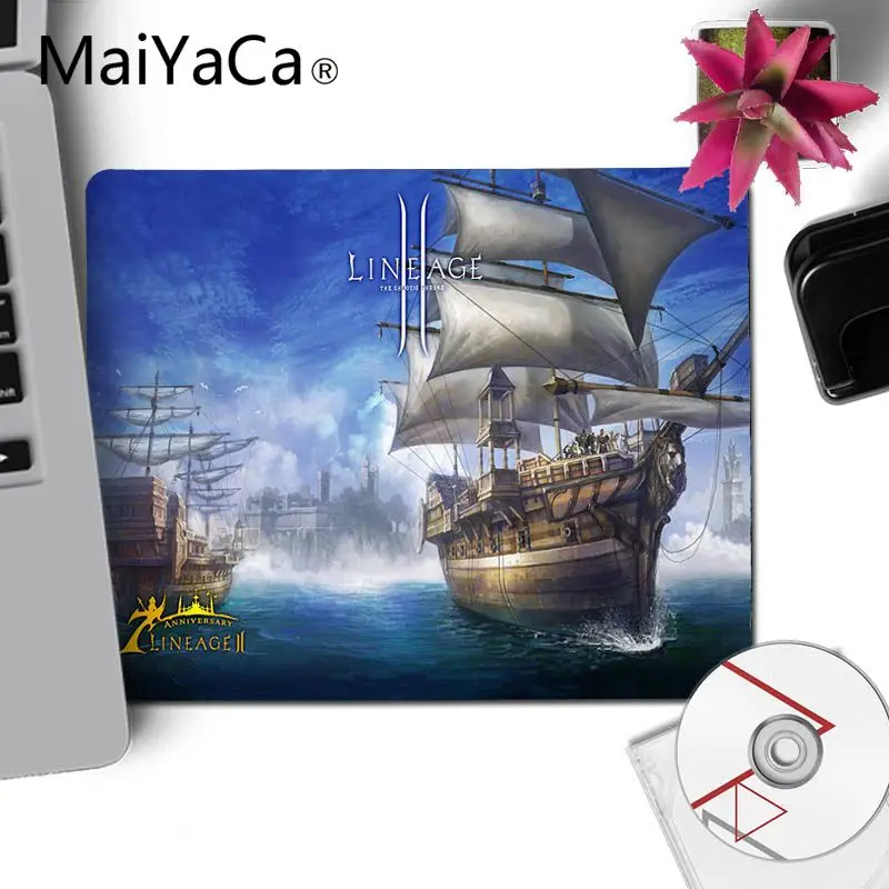MaiYaCa винтажный классный lineage 2 лучшие игровые офисные мыши геймерский мягкий