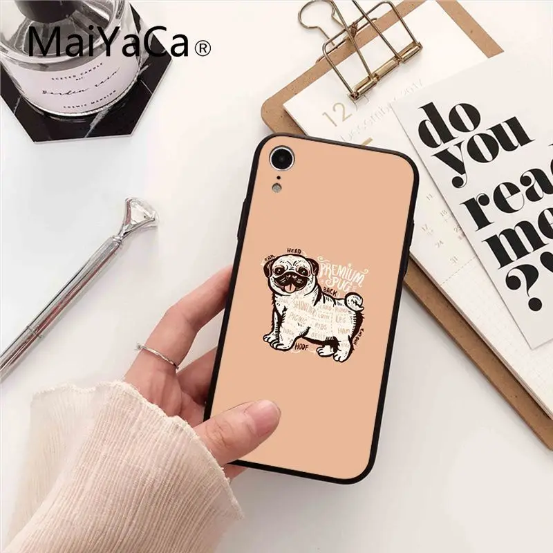 Maiyaca Французский бульдог Собака клиент высокое качество чехол для телефона iPhone 8 7