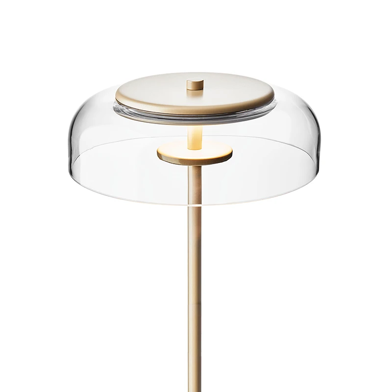 Креативные простые напольные лампы стеклянный шар стоящая лампа хром золото для