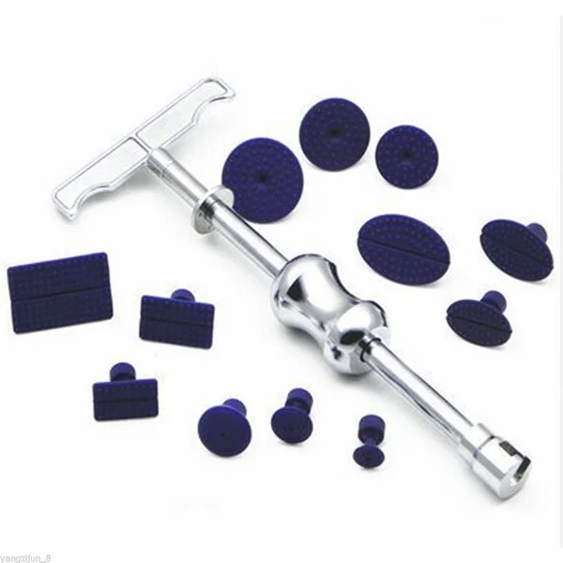 13 шт./компл. автомобильный корпус PDR Paintless Dent Repair T Bar Lifter инструмент для удаления