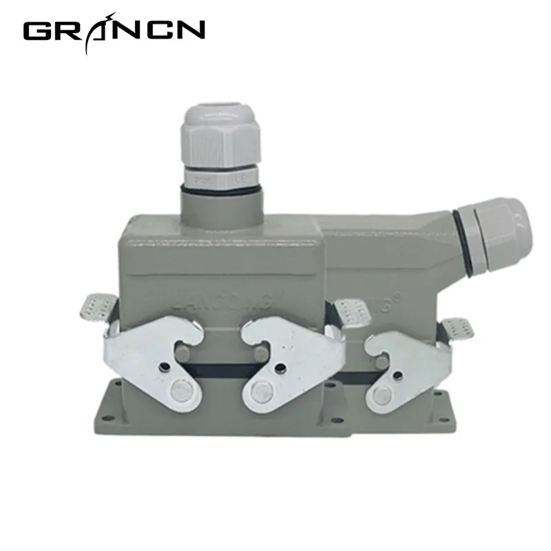 Grancn со сверхмощными разъемами HDC HE 024 1 M/F 24pin 16a500v водонепроницаемые тяжелых промышленных прямоугольный
