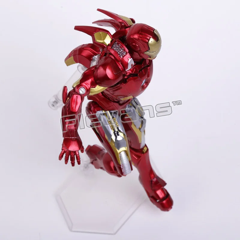Figma 217/EX-026/EX-018 Железный человек Mark VII MK 42 ПВХ фигурка Коллекционная модель игрушки