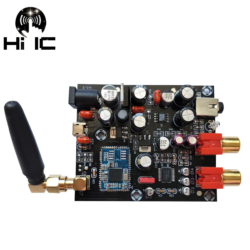 Hi-Fi аудио CSR8675 Беспроводной Bluetooth 5 0 приемника PCM5102A APTX HD I2S декодер DAC доска с