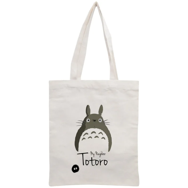 Сумка-тоут Totoro на заказ многоразовая Сумочка плечо складные хлопчатобумажные