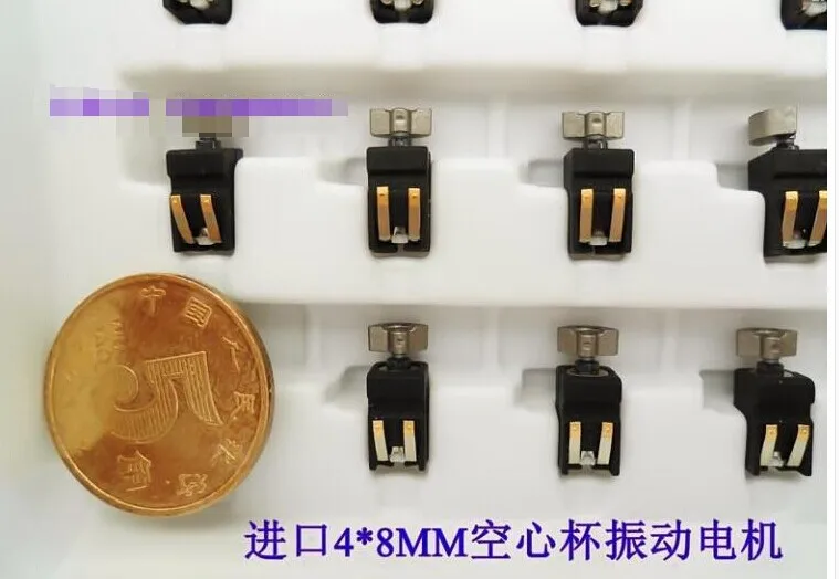 Free shipping Mobile phone Toy Pager Massage products vibration machine vibrator 0408 shrapnel small motor 4.7 * 9 mm | Компьютеры и