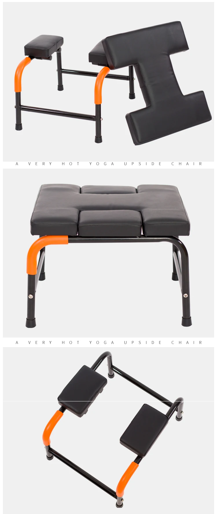 Inversion Yoga Upside Chair Крытый Тренажерный зал фитнес-оборудование антигравитационный строительный тренажер HW109