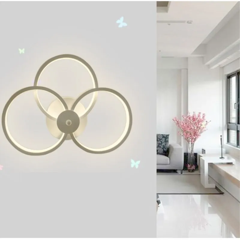 Современный минималистский светодио дный прикроватные бра творческая личность