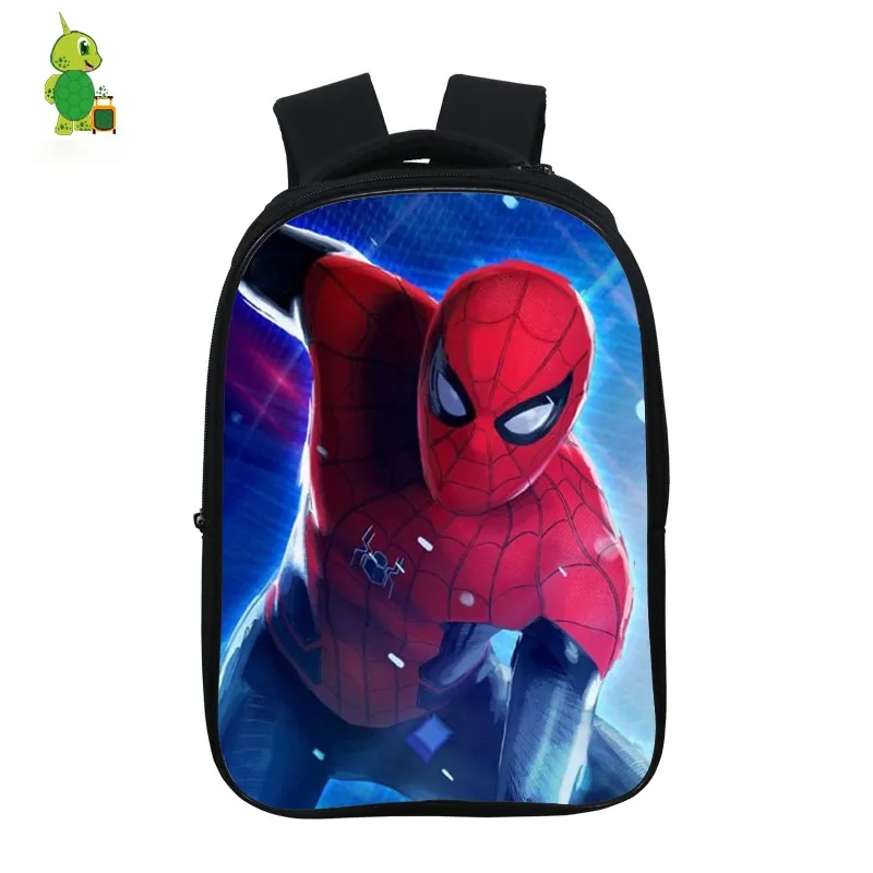 Рюкзак Mochila Человек-паук, дальний от дома, школьные сумки для подростков мальчиков и девочек, 14,5 Дюймов, детские сумки для книг, водонепроницаемые дорожные сумки