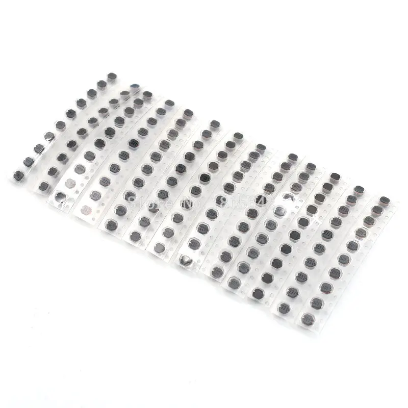 130 шт. 13 значений CD43 SMD силовой индуктор Ассортимент Комплект 2.2UH-470UH чип провод ран