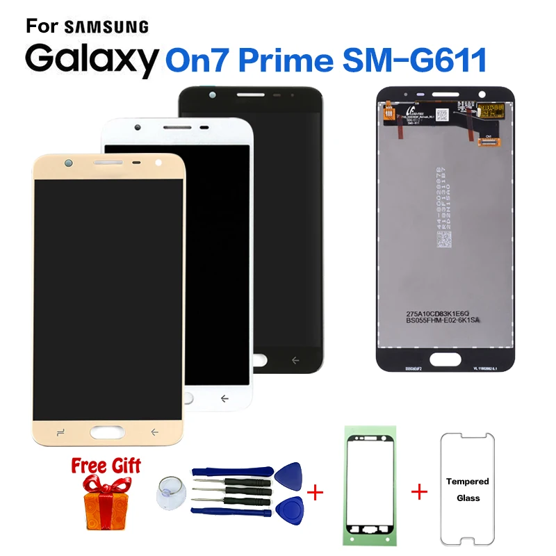 Сменный ЖК экран для SAMSUNG Galaxy On7 Prime модуль замены экрана Samsung G611K G611L дисплей с