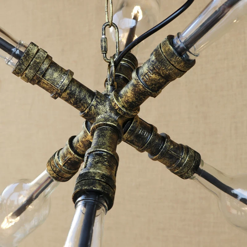 Современный Стеклянный кулон в виде бутылки лампа G4 светильник для ресторана