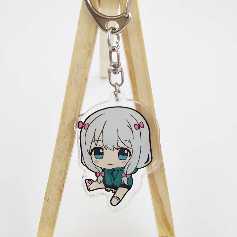 6 Styles Anime Model Eromanga Sensei Izumi Sagiri Yamada Elf Senjyu Muramasa Amelia Armeria Action Figure Acrylic Keychain 6cm | Игрушки и