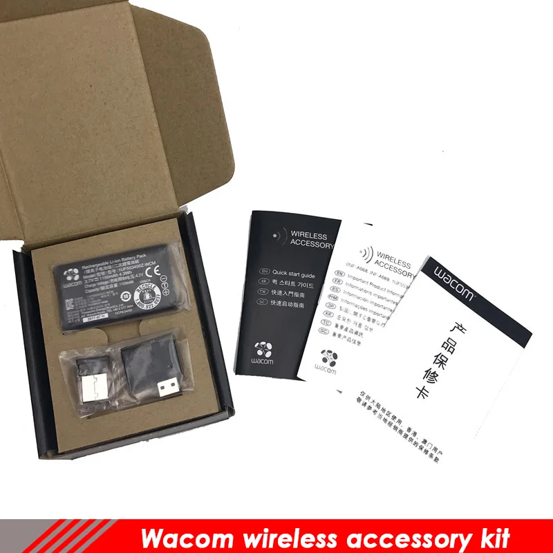 100% оригинальные аксессуары Wacom беспроводной крупным планом макро набор