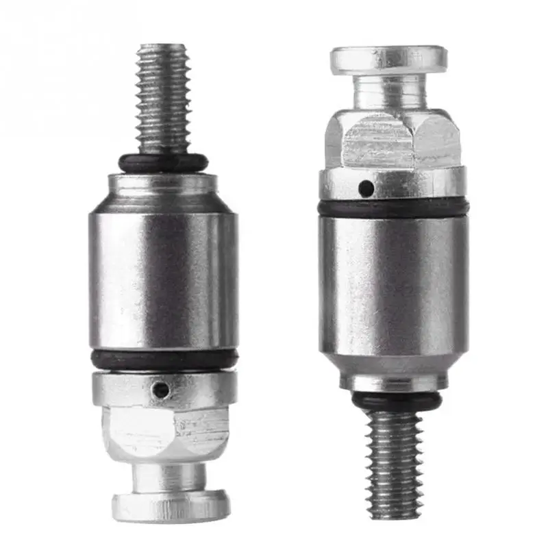 Серебристый 2 шт M4* 0,7 мм вилка мотоцикла Винт Fit SX SXF EXC воздушный Bleeder - Цвет: Серебристый