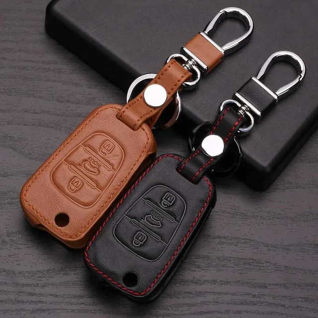 

Peacekey Car Wallets leather key cases sets key bags for KIA RIO K5 Sportage SOUL Ceed Cerato Hyundai i20 i30 i35 iX20 iX35 Sola
