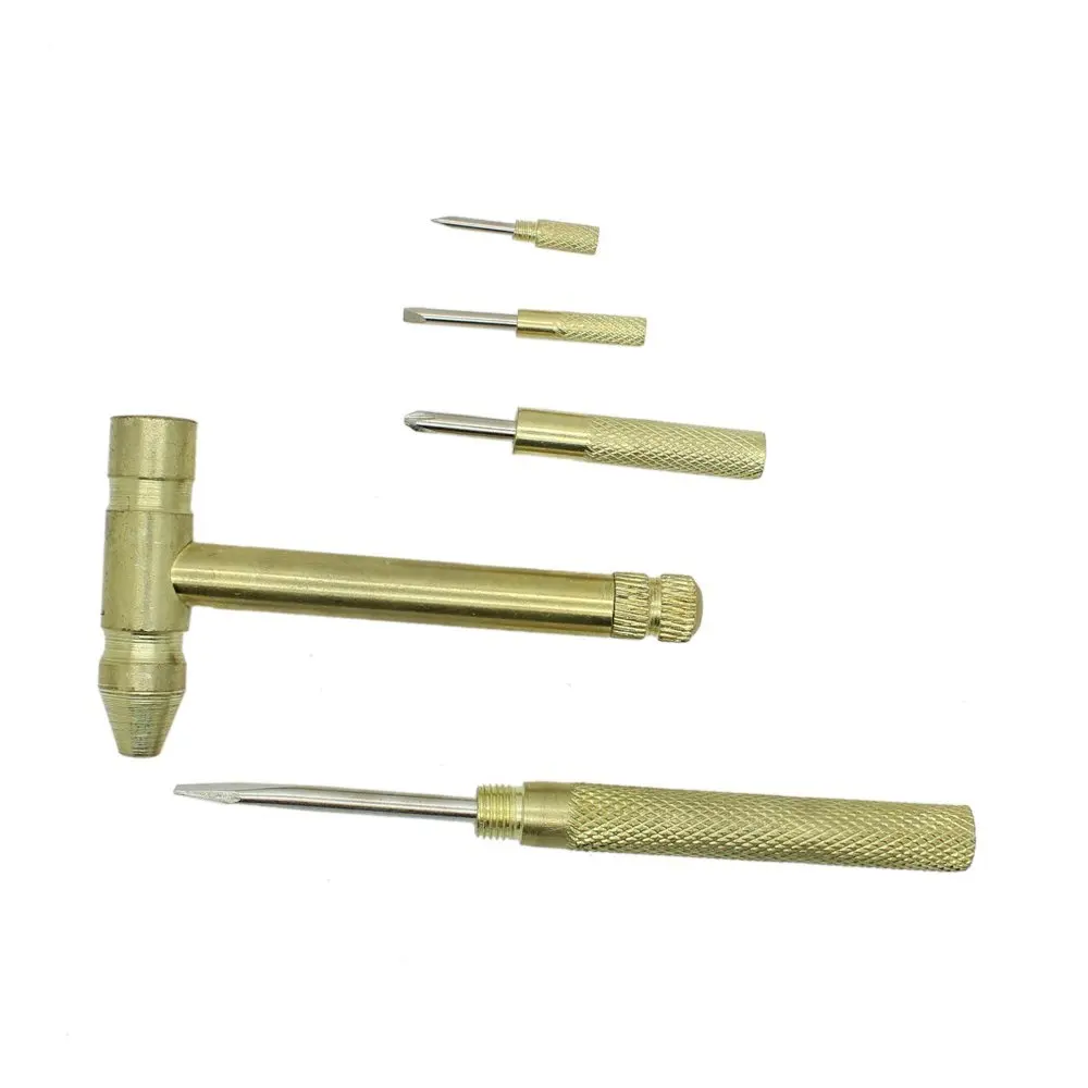 Набор внутренних инструментов 5 в 1 Мини молоток и крестовина phillips плоская