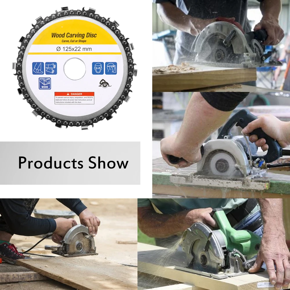 Диск цепной для шлифовального станка 5 дюймов 14 зубьев 22 мм диск резьбы по дереву