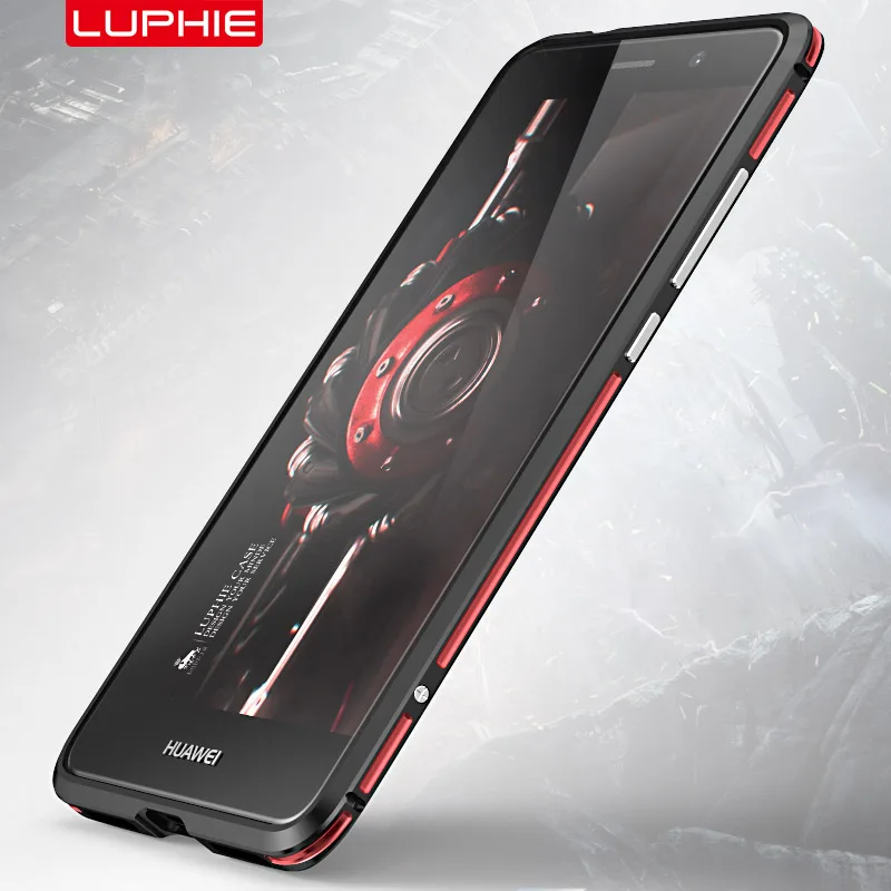 Huawei mate 9 case оригинальный luphie роскошь ультра тонкий алюминиевая рама для huawei mate9