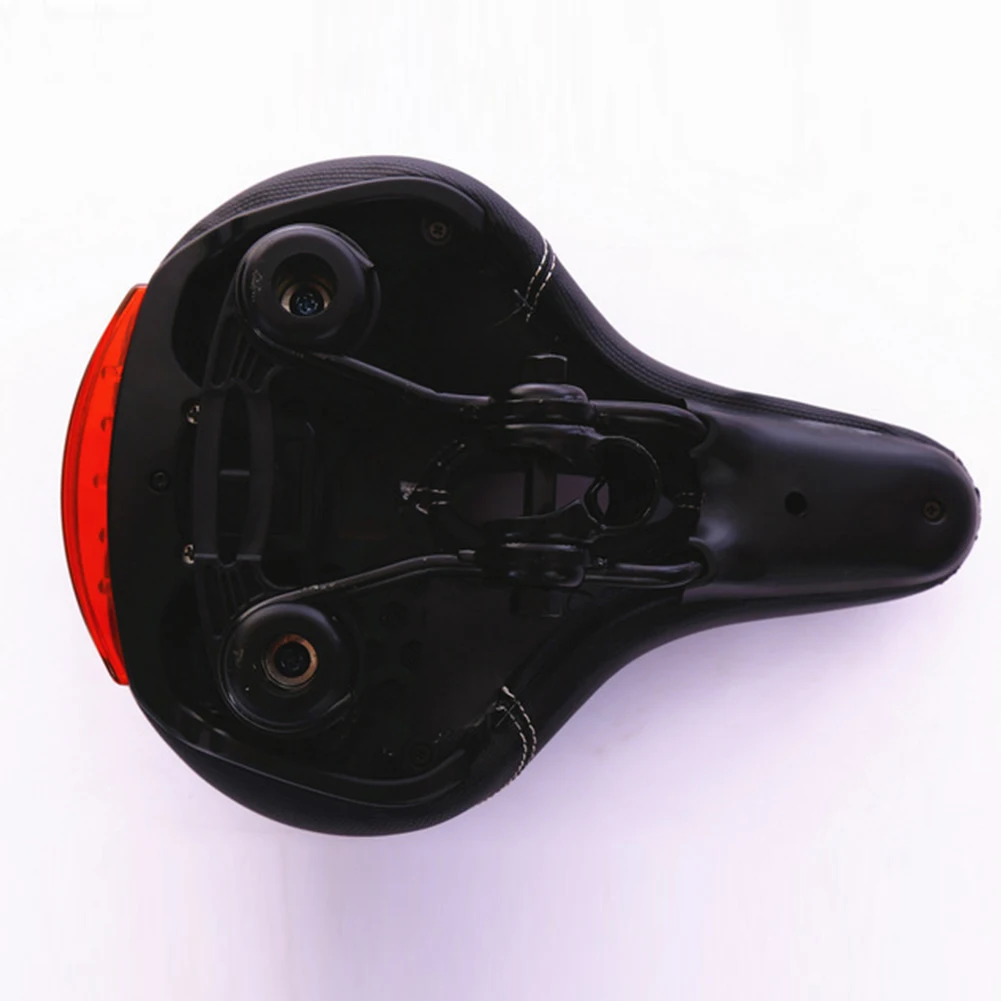 Коврик ПУ комфортабельное велосипедов седло Открытый с задним светом