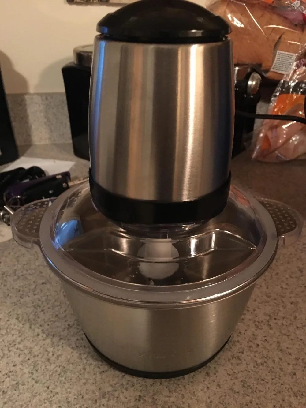 Электрическая мясорубка Energy 220-240 В 350 Вт Мясорубка из нержавеющей стали легко моется для мясорубки ing Mincing Machine