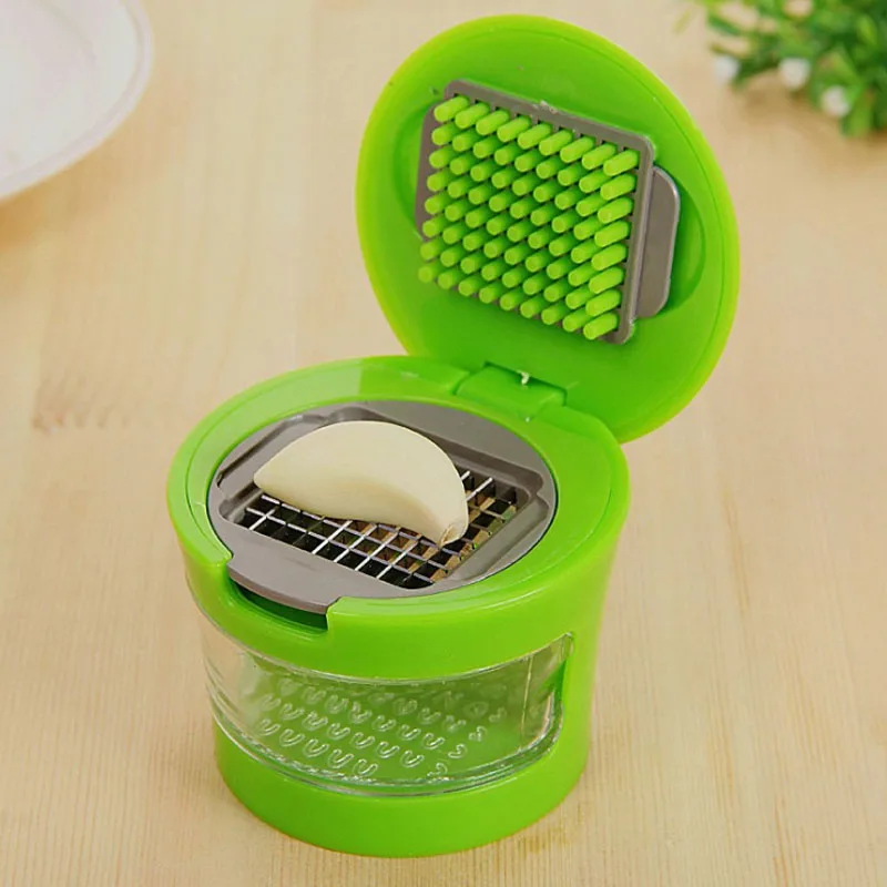 1 шт. измельчитель чеснока из пластика и нержавеющей стали|Чеснодавка| |