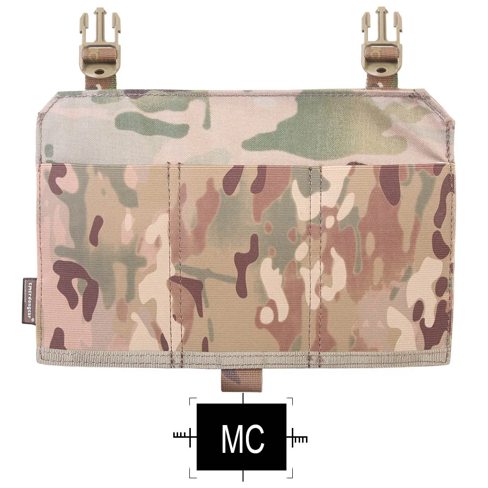 EMERSONGEAR резиновый стиль тройной M4 Mag сумка панель M4 подсумок для APC жилет Мультикам WG EM6408 - Цвет: Multicam