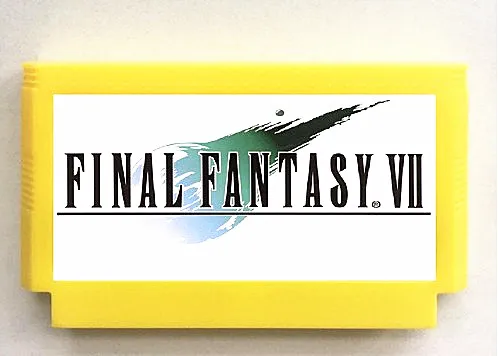 FINAL FANTASY VII игровой Картридж для 60 контактов 8 битный картридж|Запасные части| |