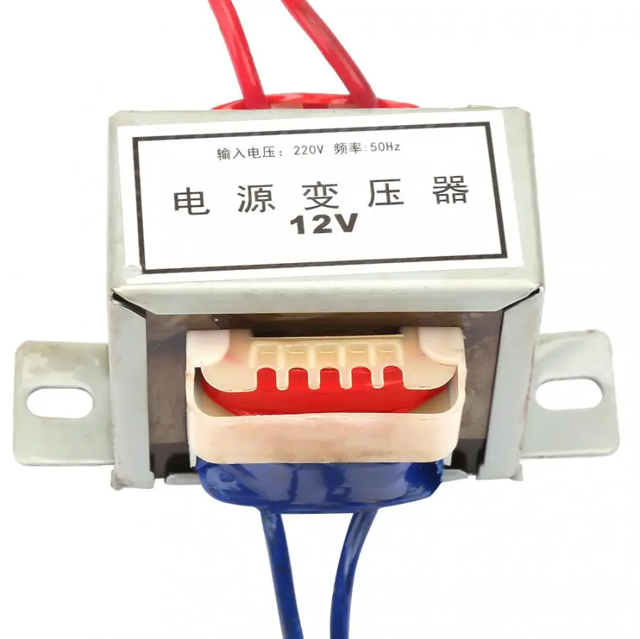 Высоковольтный трансформатор изоляции AC 12 V/24 V Выходное напряжение 10W Вход 220V 50Hz